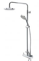 Tavistock Kinetic Thermostatic Bar Valve with Shower Head