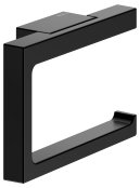 Keuco Edition 11 Toilet Roll Holder - Matt Black