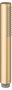 Keuco Round Pencil Hand Shower - Brushed Brass