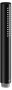 Keuco Round Pencil Hand Shower - Matt Black