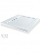 MX Expressions 800 x 800mm Square ABS Stone Shower Tray