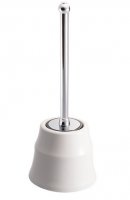 St James Elegance Floor Standing Toilet Brush & Ceramic Holder