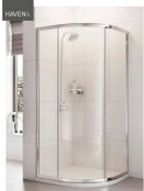 Roman Showers Haven One Door Quadrant Shower Enclosure - 900mm X 900mm