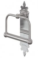 Burlington Bathrooms Chrome Spire Toilet Roll Holder