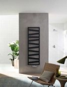 Zehnder Ribbon Electric Matt Black 1823 x 500mm Radiator