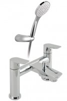 Vado Photon 2 Hole Deck Mounted Bath Shower Mixer with Shower Kit