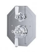 Perrin & Rowe Concealed Thermostatic Shower Mixer with Lever Handles