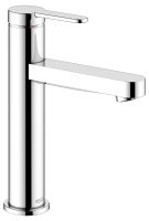 Keuco IXMO Single Lever Mixer 130 (Flat Round Rosette) - Chrome