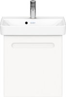 Duravit No.1 440mm Wall Hung Vanity Unit (Left Hand) - Matt White