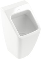 Villeroy & Boch Architectura 325 x 355mm Square Siphonic Urinal with Concealed Water Inlet - White Alpin (CeramicPlus)