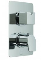 Vado Photon Concealed 3 Outlet Thermostatic Shower Valve with Diverter