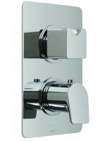 Vado Photon Concealed 2 Outlet Thermostatic Shower Valve with Diverter