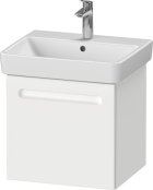 Duravit No.1 490mm Wall Hung 1 Drawer Vanity Unit - Matt White
