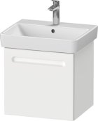 Duravit No.1 490mm Wall Hung 1 Drawer Vanity Unit (with Internal Drawer) - Matt White
