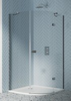 Dawn Athena 800 x 800mm Hinged Quadrant Shower Enclosure
