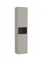 Roca Ona Sand Grey Column Unit with Open Space (2 Doors)