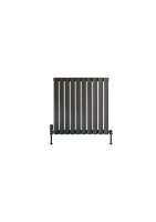 Scudo Apex 600 x 590mm Designer Radiator - Anthracite