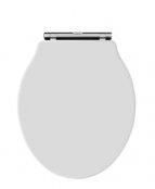 Bayswater Porchester White Soft Close Toilet Seat