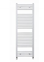 Redroom Elan Straight White 800 x 400mm Towel Radiator