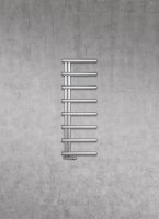 Zehnder Studio Collection Chime Towel Warmer 1000 x 500mm - Stainless Steel Brushed