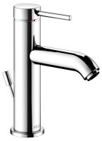 Keuco IXMO Single Lever Basin Mixer 100 with Pop-Up Waste (Soft Round Rosette) - Chrome