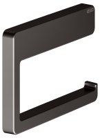 Keuco Collection Moll Open Toilet Roll Holder - Brushed Titanblack