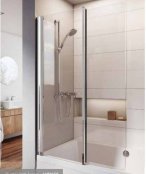 Roman Showers Haven Inward Folding Bath Screen