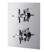 Marflow Joust Cross Concealed Thermostatic Shower Valve