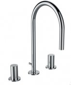 Kartell by Laufen 3 Hole Basin Mixer