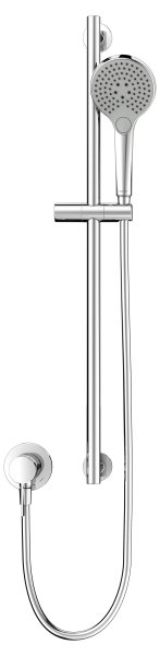 Keuco IXMO Solo Shower Set 1 with Round Mixer, Slide Rail Kit & Hand Shower - Chrome