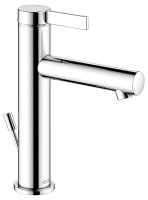Keuco IXMO Single Lever Mixer 130 with Pop-Up Waste (Pure Round Rosette) - Chrome