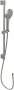 Villeroy & Boch Verve Exposed Shower Kit Including Riser Rail, Hose & Hand Shower - Matt Brushed Nickel