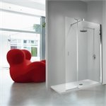 Novellini Kuadra H2 Shower Panel & Deflector Panel