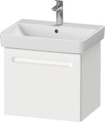 Duravit No.1 540mm Wall Hung 1 Drawer Vanity Unit - Matt White