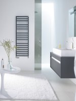 Zehnder Quaro Spa Towel Rail 803 x 450mm - Anthracite