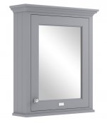 Bayswater 600mm Plummett Grey Mirror Wall Cabinet - Stock Clearance