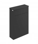 Bayswater 550mm Matt Black WC Cabinet