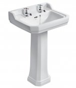 Ideal Standard Waverley Classic 56cm Basin - 2 Tap Hole