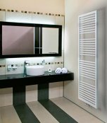 Lazzarini Asti Design Chrome 1228 x 500mm Towel Warmer