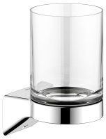 Keuco Aveno Tumbler Holder with Crystal Glass - Chrome