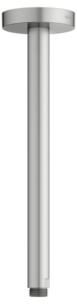 Keuco 300mm Ceiling Mounted Shower Arm with Round Rosette - Stainless Steel