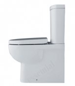 Essential Lily Close Coupled Back to Wall WC Toilet