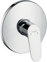 Hansgrohe Focus Single Lever Manual Shower Mixer for Concealed Installation - Chrome