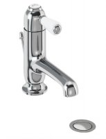 Burlington Chelsea Straight Spout Monobloc Basin Mixer (CH20)