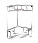 Miller Classic Tall Two Tier Corner Basket