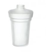 Smedbo Xtra Spare Frosted Glass Soap Container (N3351)