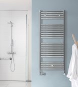 Zehnder Klaro Towel Rail 1148 x 500mm - Chrome