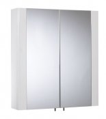 Tavistock Detail Gloss White Double Door Cabinet