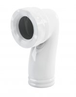 Burlington Bathrooms White Ceramic Bent Trap - Stock Clearance