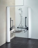 Armitage Shanks Doc M Contour 21 Shower Room Pack with Exposed Valve - Blue